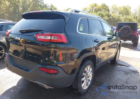2015 Jeep Cherokee Limited from USA, damaged, VIN 1C4PJMDS8FW591196